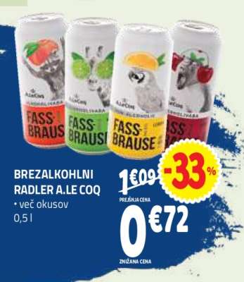BREZALKOHNI RADLER A.LE COQ