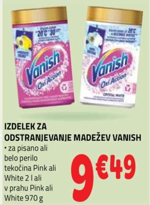 Vanish Oxi Action