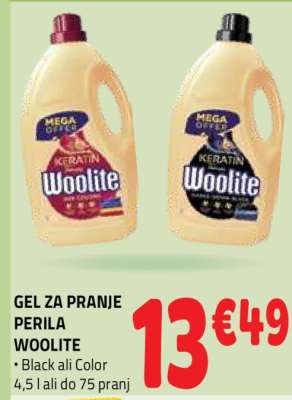 Gel za pranje perila Woolite