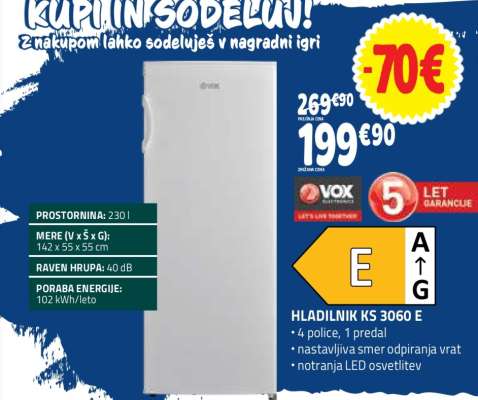 HLADILNIK KS 3060 E