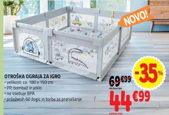 OTROŠKA OGRAJA ZA IGRO