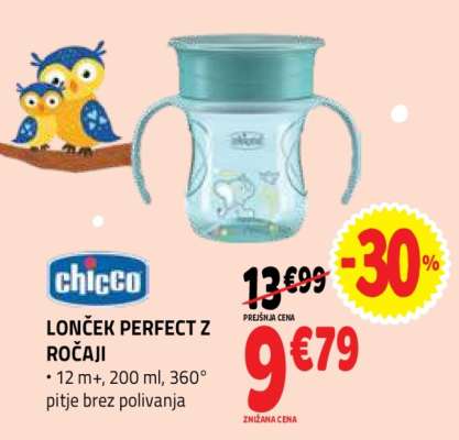 LONČEK PERFECT Z ROČAJI