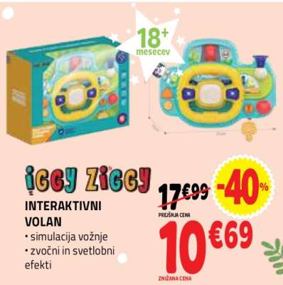 IGGY ZIGGY INTERAKTIVNI VOLAN