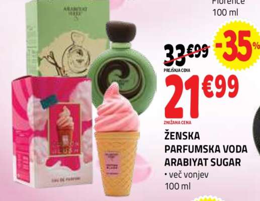 ŽENSKA PARFUMSKA VODA ARABIYAT SUGAR
