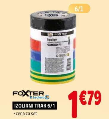 IZOLIRNI TRAK 6/1