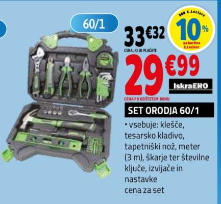 SET ORODJA 60/1