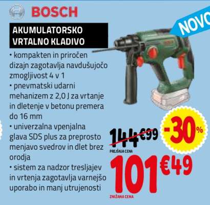 AKUMULATORSKO VRTALNO KLADIVO