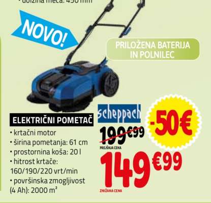 ELEKTRIČNI POMETAČ