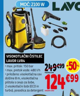 VISOKOTLAČNI ČISTILEC LAVOR LVR4