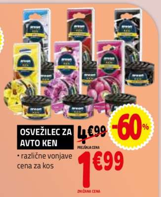 OSVEŽILEC ZA AVTO KEN