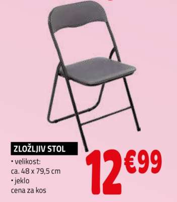 ZLOŽLJIV STOL