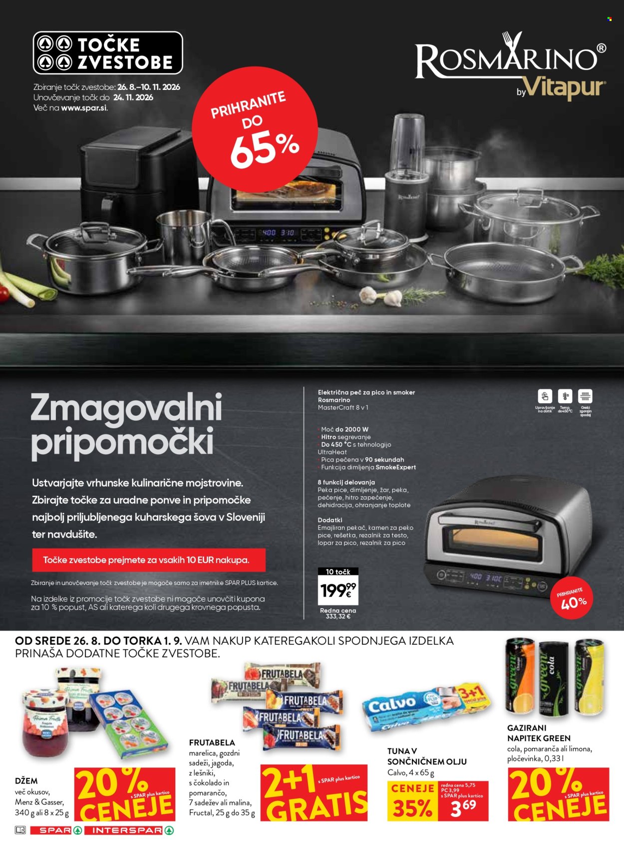 SPAR katalog - 26.08.2026 - 08.09.2026. Stran 2