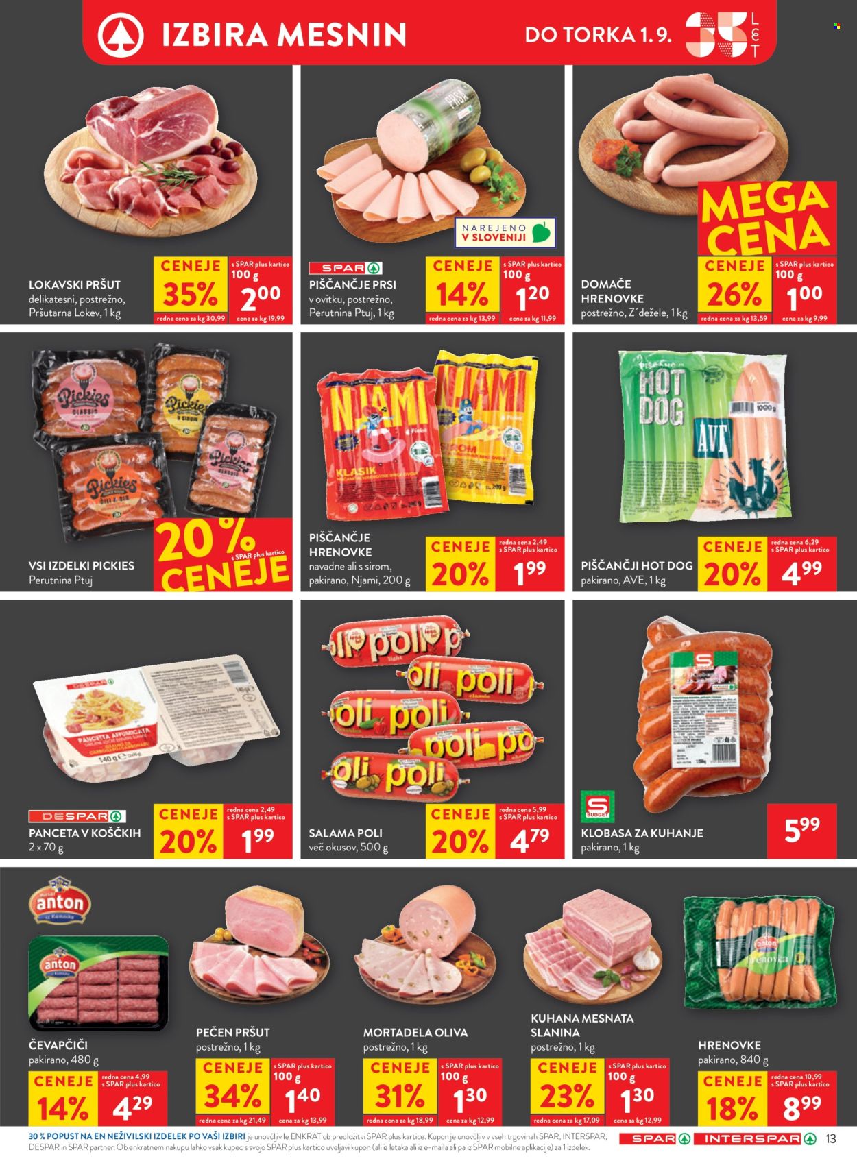 SPAR katalog - 26.08.2026 - 08.09.2026. Stran 16