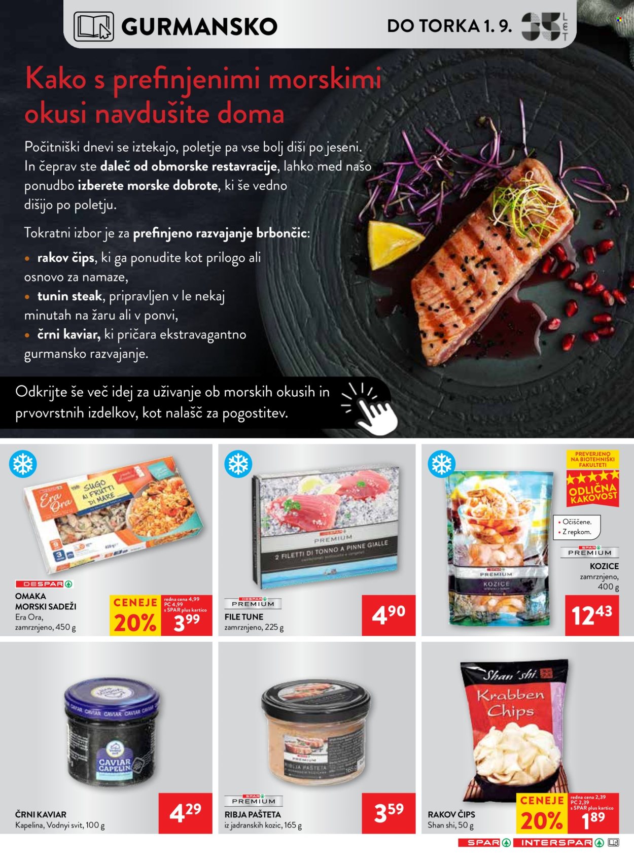 SPAR katalog - 26.08.2026 - 08.09.2026. Stran 17