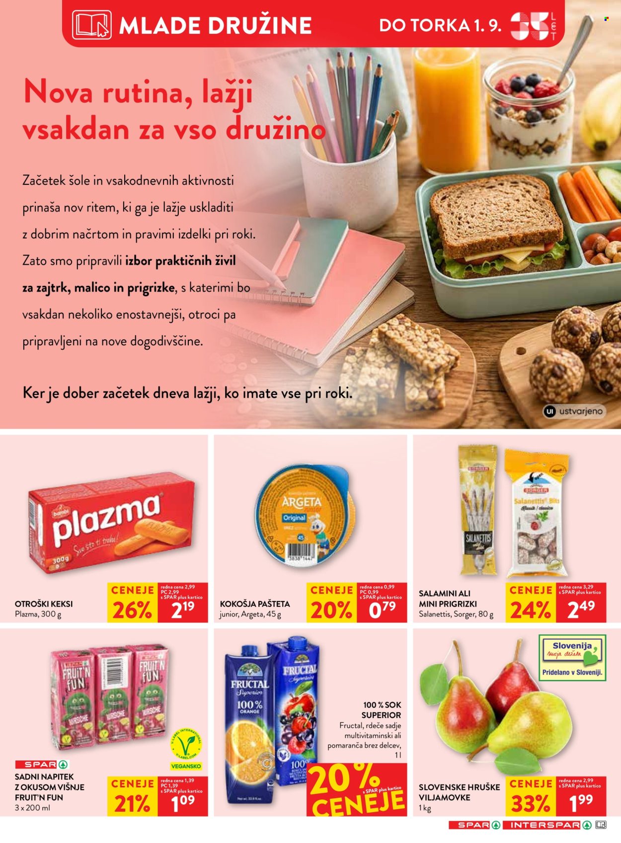 SPAR katalog - 26.08.2026 - 08.09.2026. Stran 25