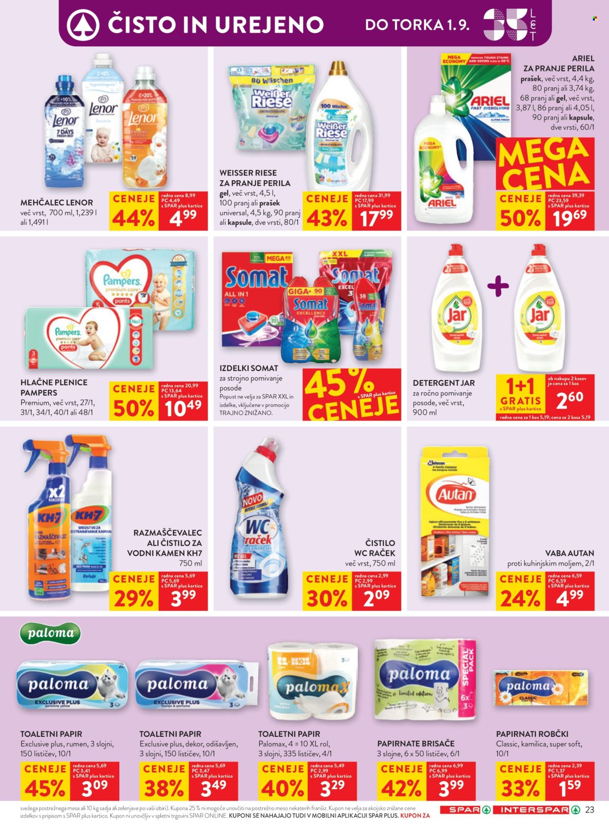 SPAR katalog - 26.08.2026 - 08.09.2026. Stran 31