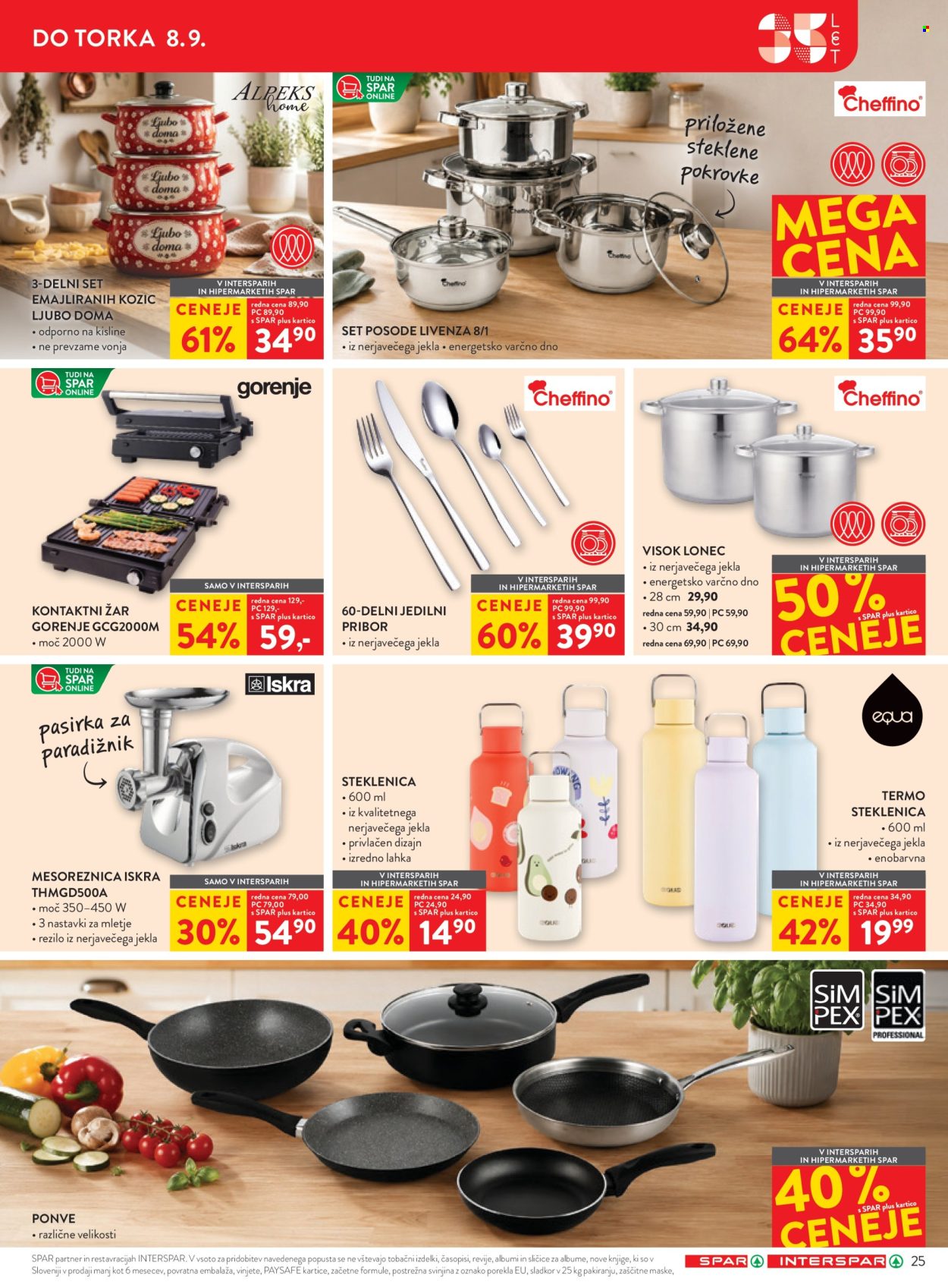 SPAR katalog - 26.08.2026 - 08.09.2026. Stran 33