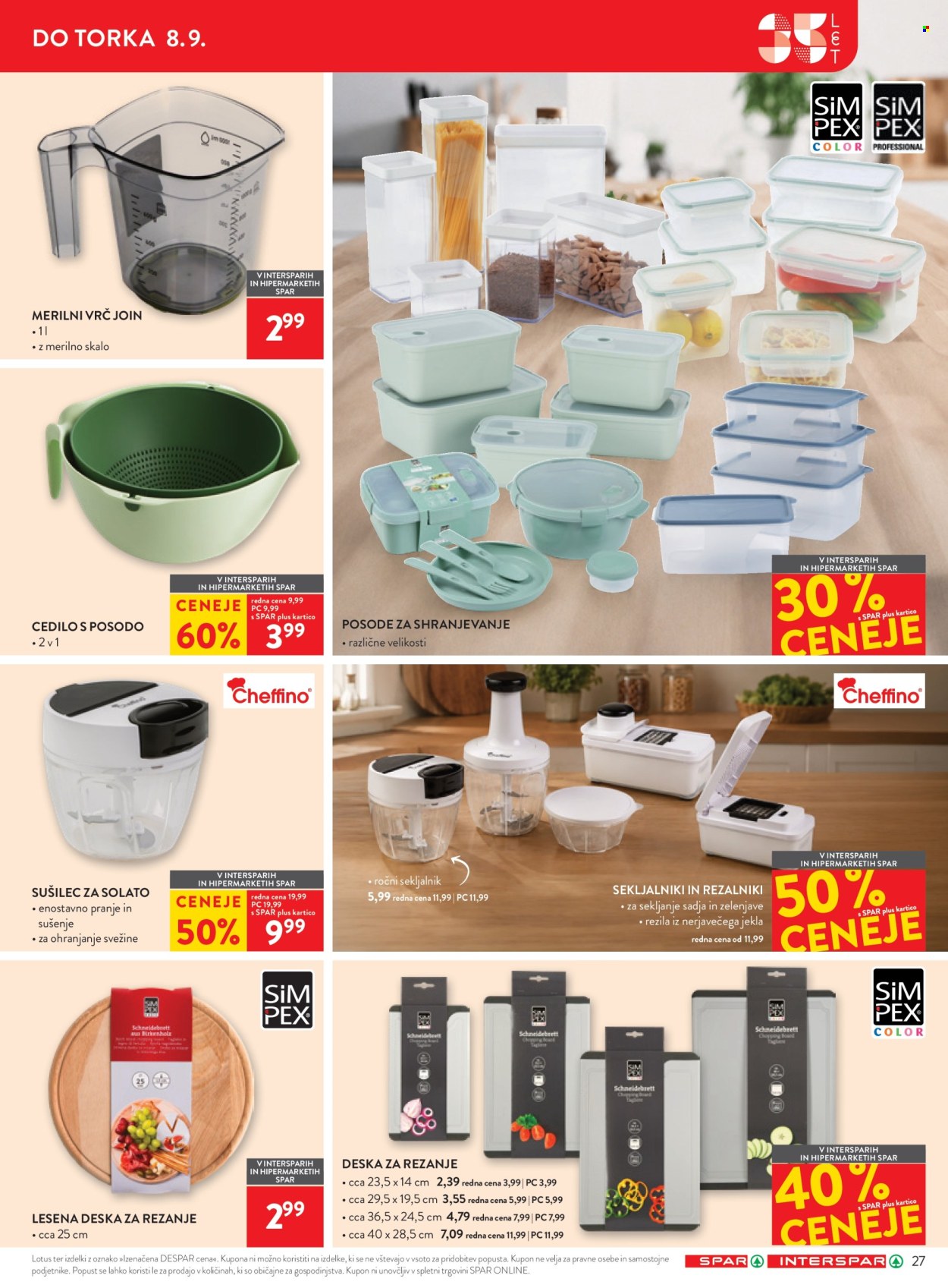 SPAR katalog - 26.08.2026 - 08.09.2026. Stran 35