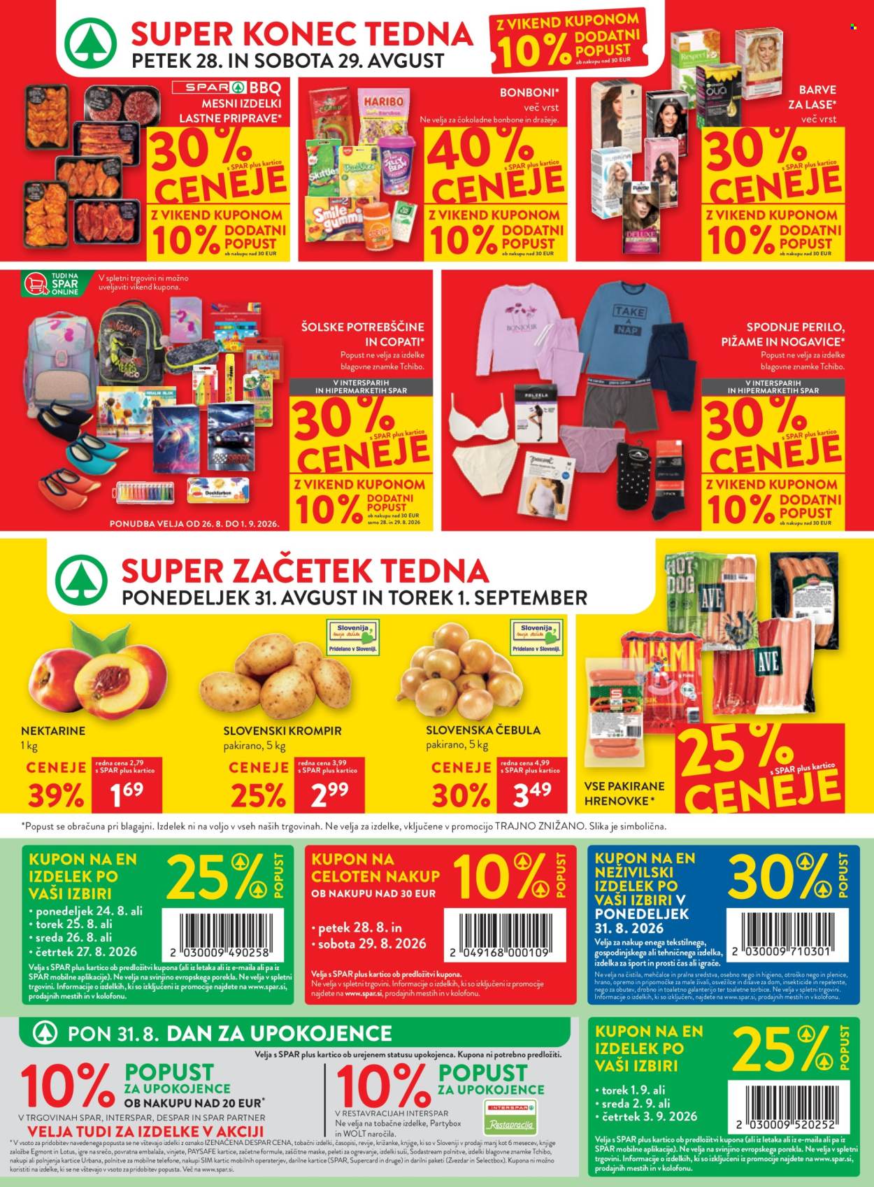 SPAR katalog - 26.08.2026 - 08.09.2026. Stran 38