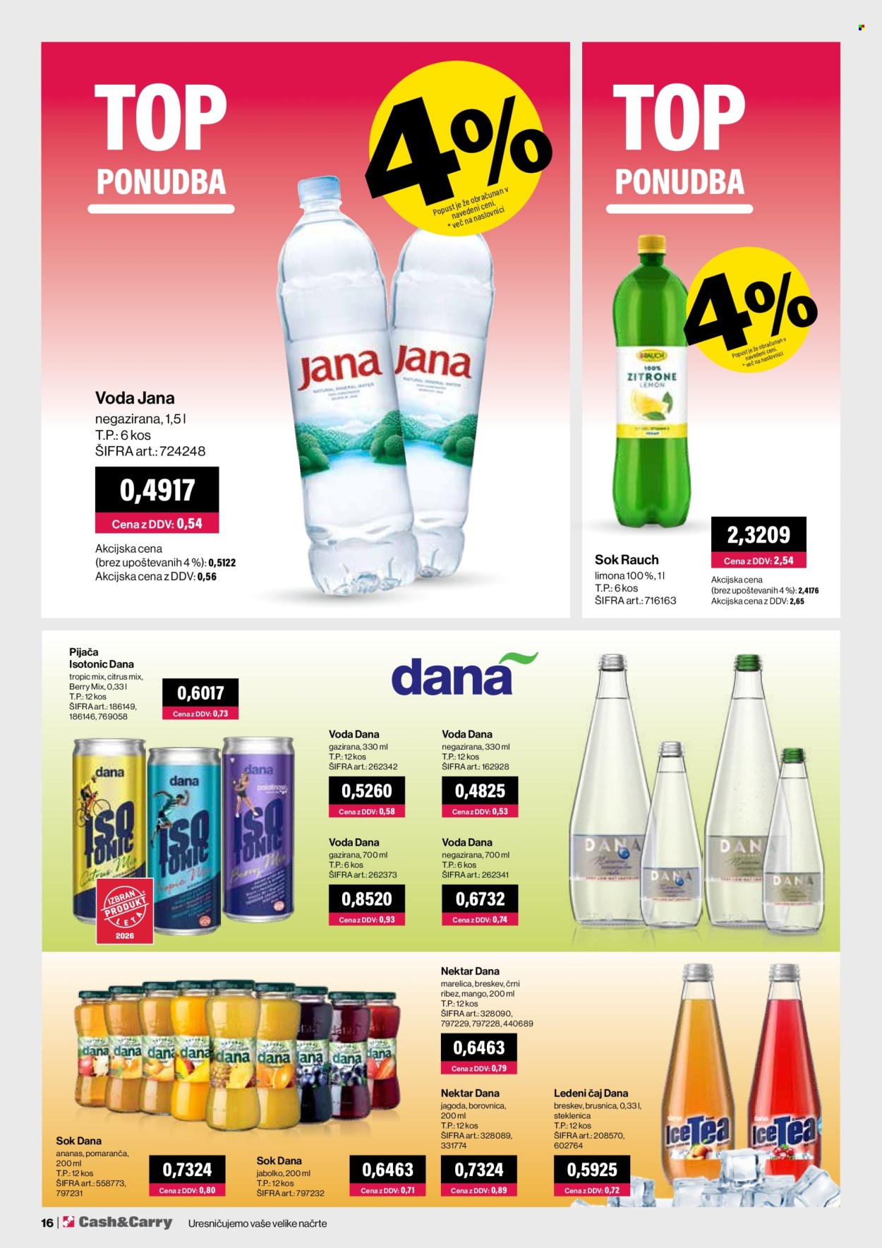 Mercator Cash & Carry katalog - 01.09.2026 - 30.09.2026. Stran 16