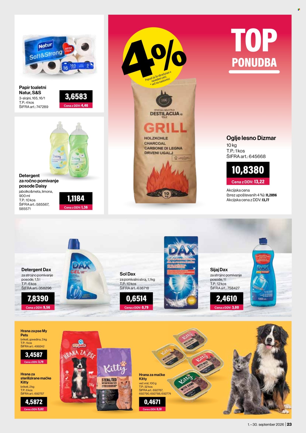 Mercator Cash & Carry katalog - 01.09.2026 - 30.09.2026. Stran 23