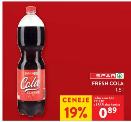 SPAR Fresh Cola