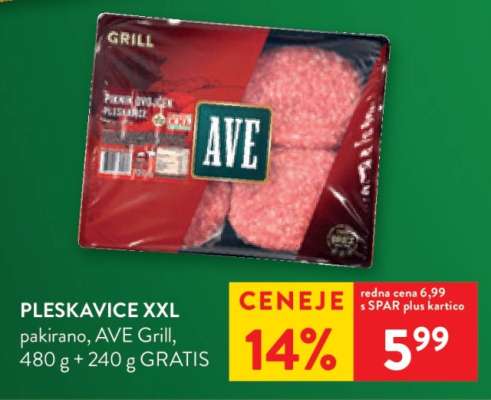 Pleskavice XXL