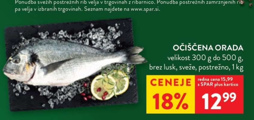 Očiščena orada