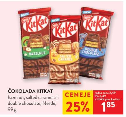 ČOKOLADA KITKAT