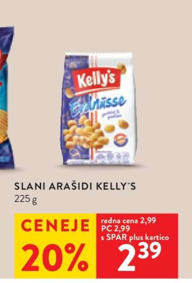 Slani arašidi Kelly's