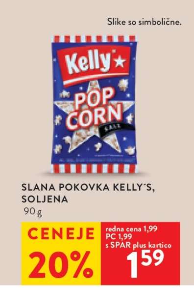 SLANA POKOVKA KELLY’S, SOLJENA