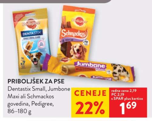 Priboljšek za pse