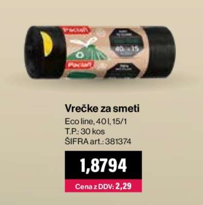 VREČKE ZA SMETI