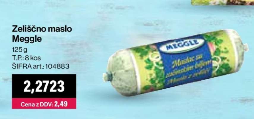 ZELIŠČNO MASLO MEGGLE