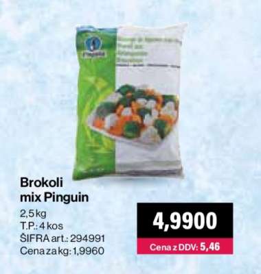 Brokoli mix Pinguin