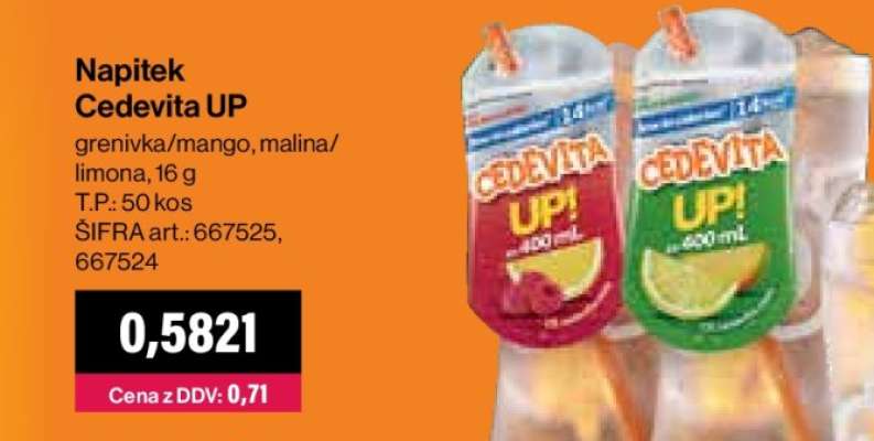 Napitek Cedevita UP