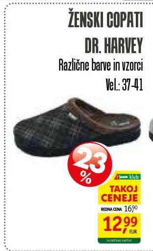 Ženski copati Dr. Harvey