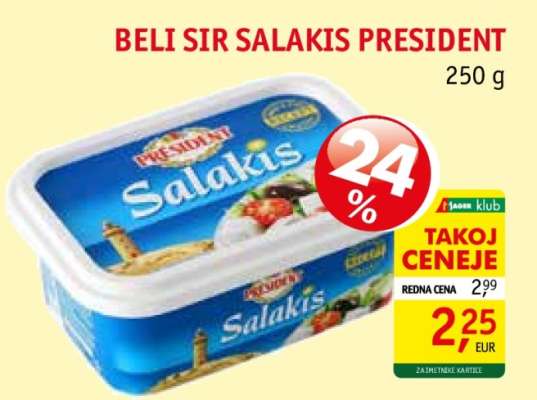 Beli Sir Salakis President
