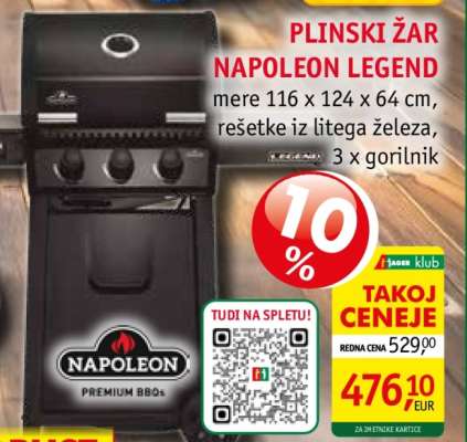 Plinski žar Napoleon Legend