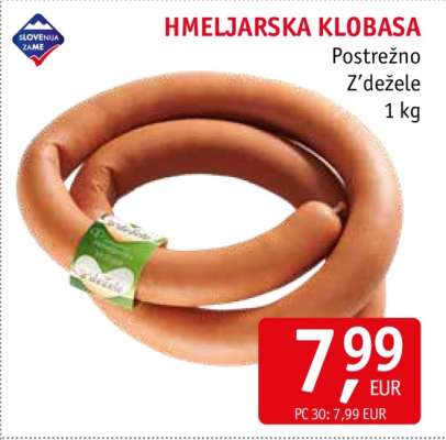 HMELJARSKA KLOBASA