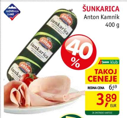 ŠUNKARICA Anton Kamnik