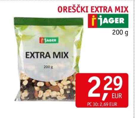 OREŠČKI EXTRA MIX