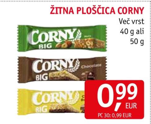Žitna ploščica Corny