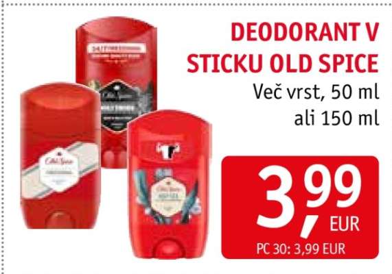 Deodorant v sticku Old Spice
