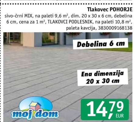 Tlakovec POHORJE