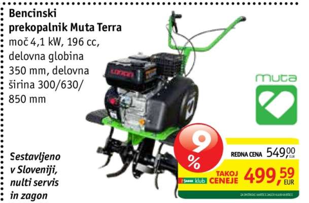 Bencinski prekopalnik Muta Terra