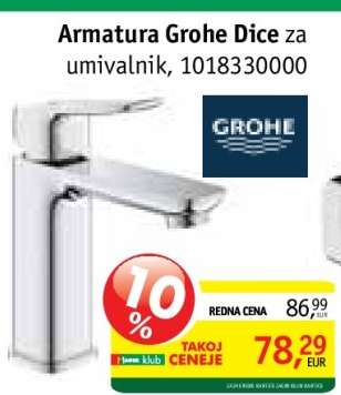 Armatura Grohe Dice za umivalnik
