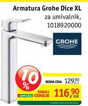 Armatura Grohe Dice XL