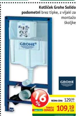 Kotliček Grohe Solido