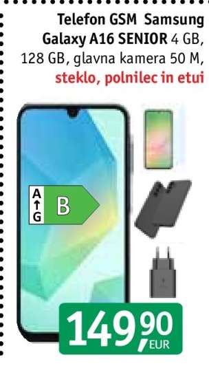 Telefon GSM Samsung Galaxy A16 SENIOR